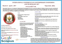 International Conference on Contemporary Engineering and Technology 2017